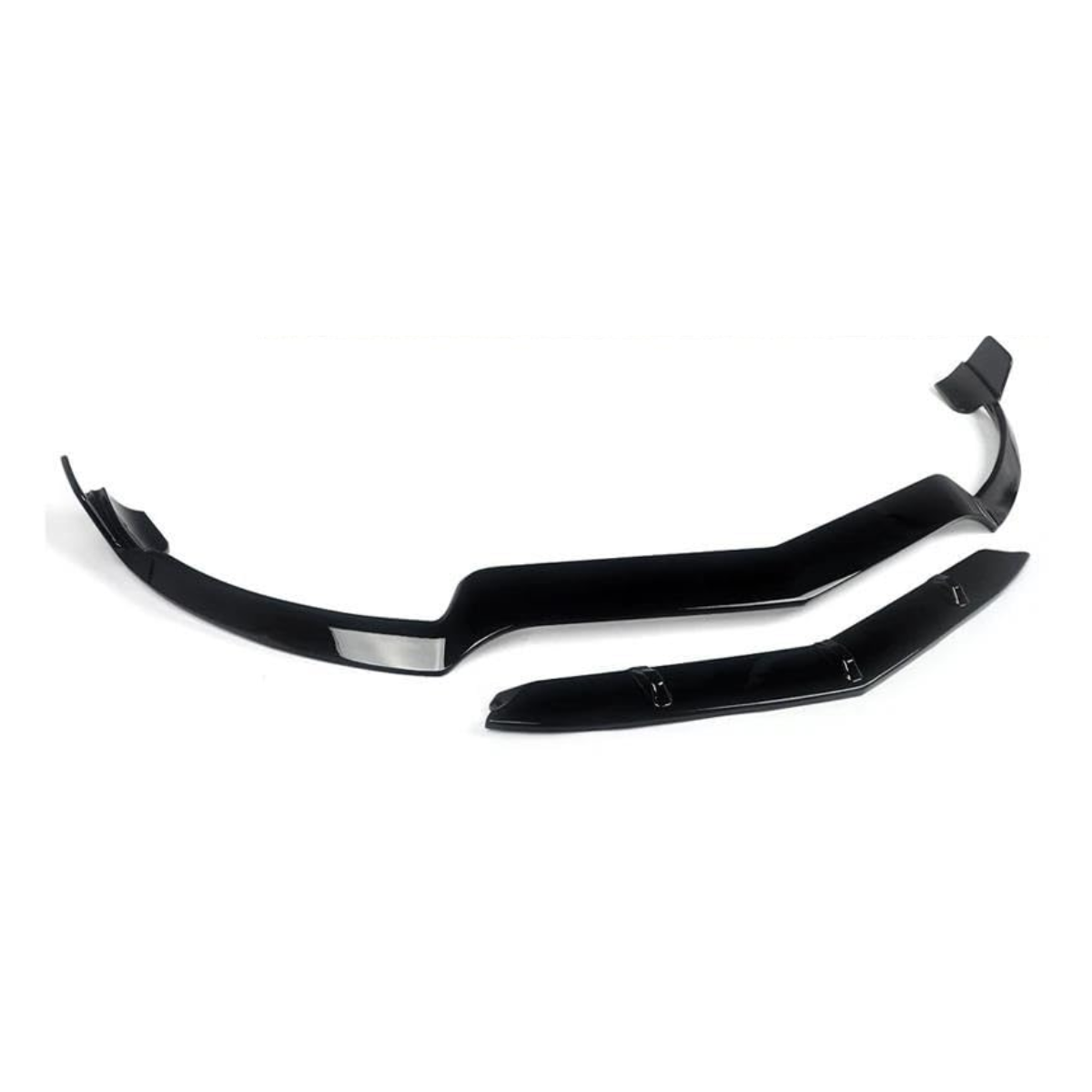 Gloss Black Front Lip Splitter Spoiler 