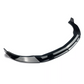 MERCEDES A CLASS W176 2015 - 2018 AMG LINE GLOSS BLACK FRONT SPLITTER SPOILER