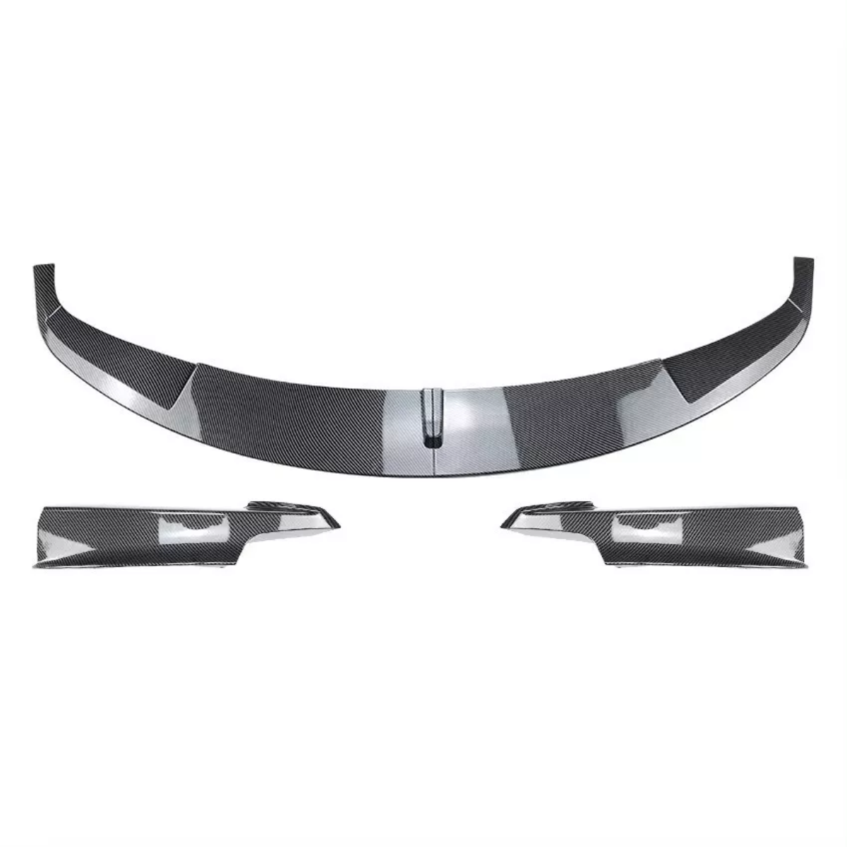  Carbon Fiber Front Splitter Spoiler Lip Body Kit