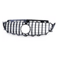Mercedes E Class W213 (2016-2020) Gloss Black Panamericana GT Style Front Grille