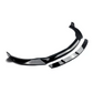 MERCEDES A CLASS W176 2015 - 2018 AMG LINE GLOSS BLACK FRONT SPLITTER SPOILER