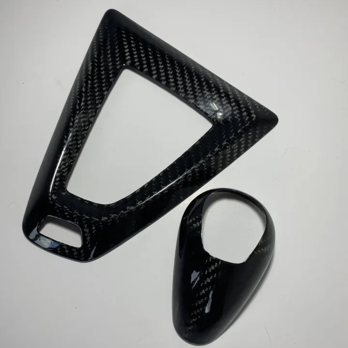 Real Carbon Fiber Interior Kit - Handbrake & Wheel Trim