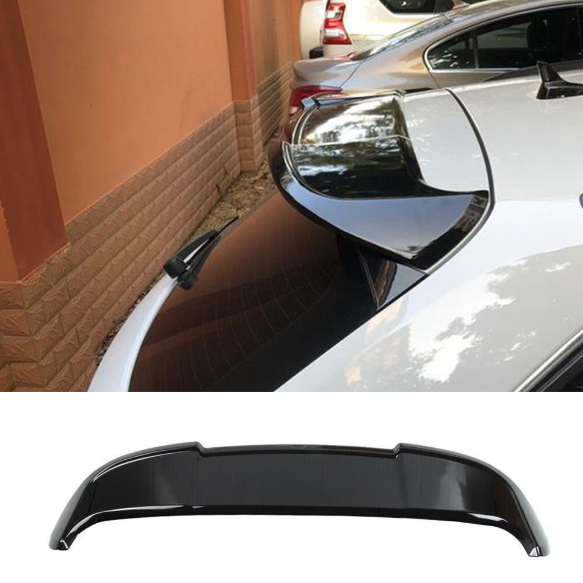 Audi S3 (2013-2020) 8V 5-Door Gloss Black Rear Roof Spoiler - Top Wing Lip Upgrade