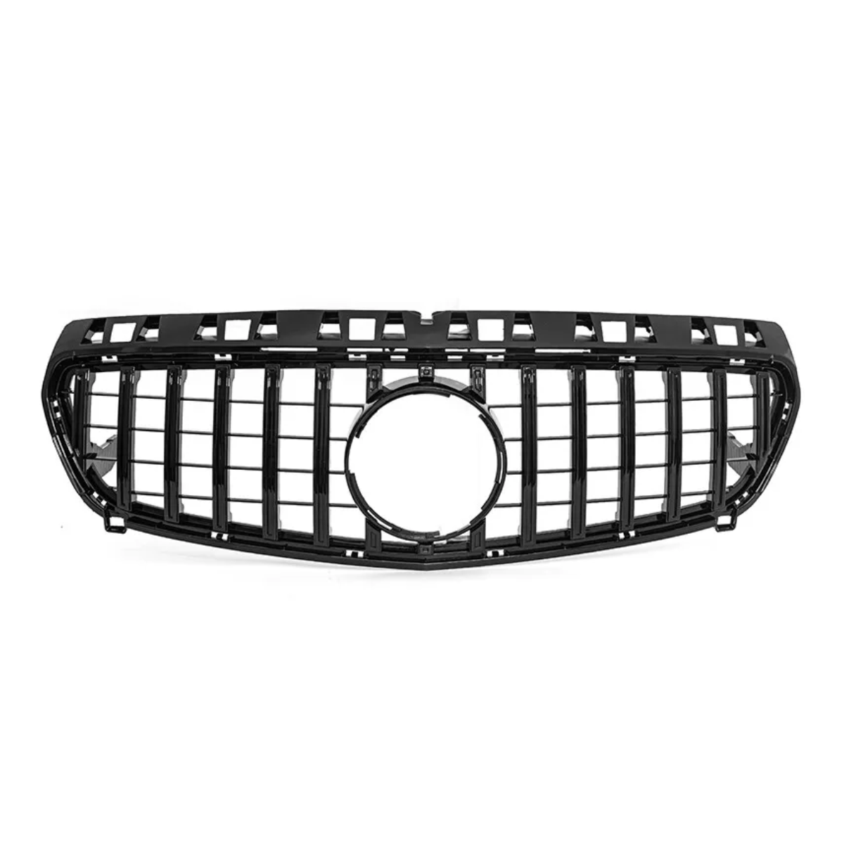 GT Style Black Front Grille Panamericana for Mercedes A Class W176 A45 (2012-2015)