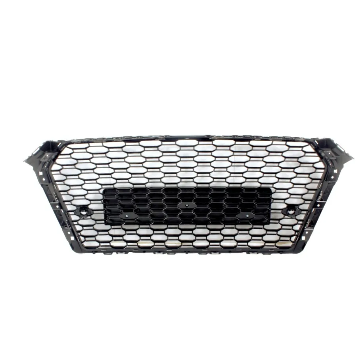 Audi A4 B9 Avant (2015-2019) RS4-Style Front Grille - Honeycomb Design, Gloss Black