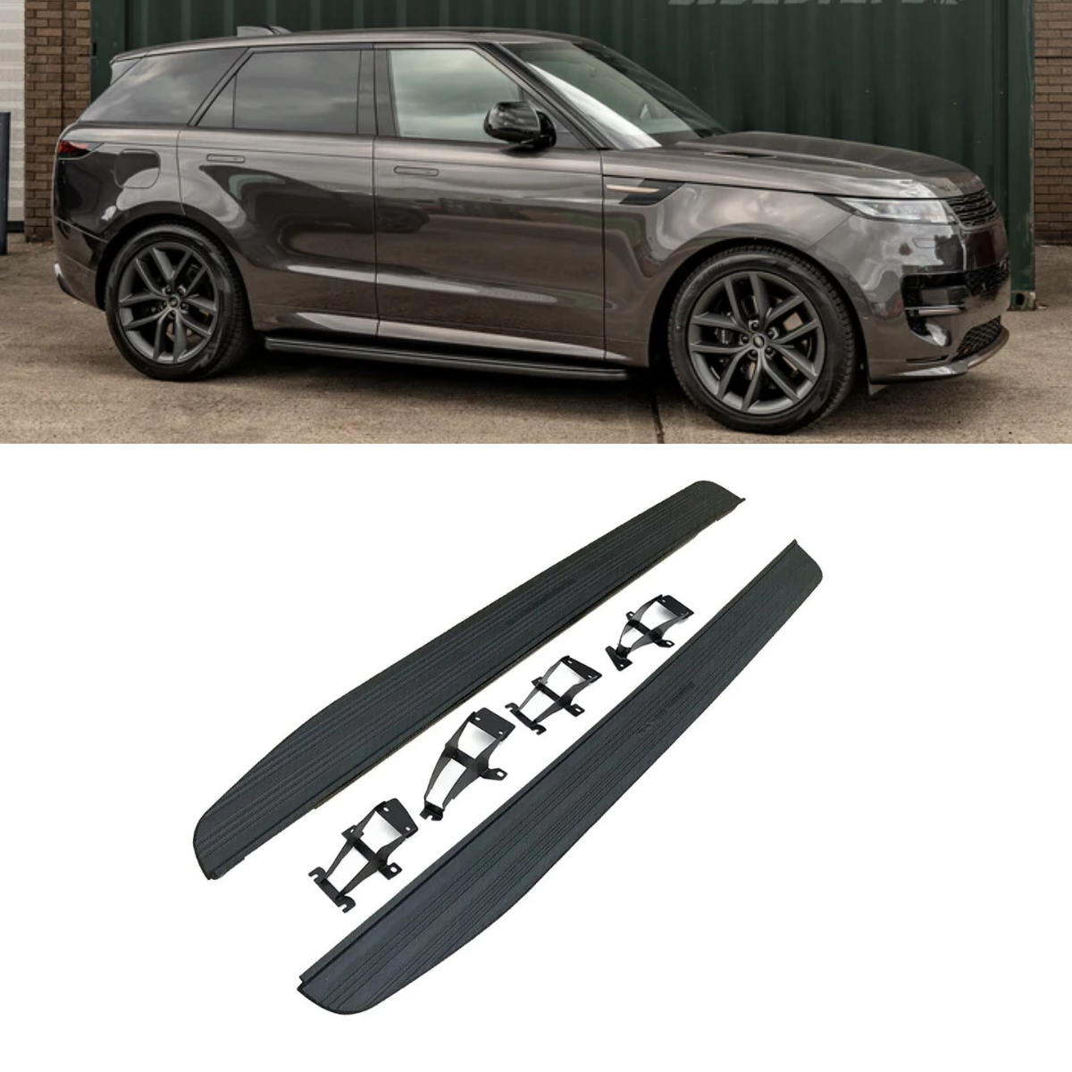 Range Rover Sport Side Steps Running Board OEM Style All Black L494 (2013+)