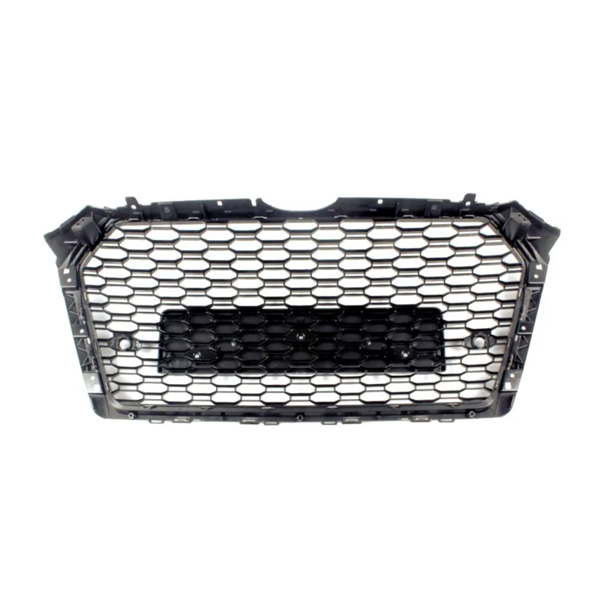 Audi A4 B9 Avant (2015-2019) RS4-Style Front Grille - Honeycomb Design, Gloss Black