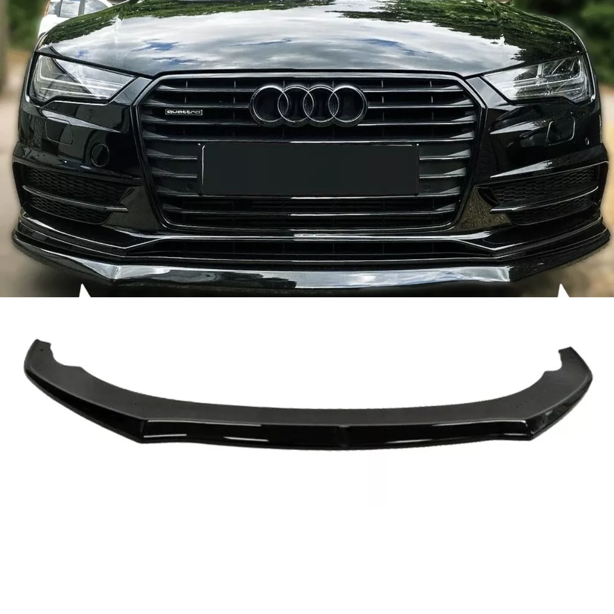 Audi S7 (C7) Facelift (2014-2017) Front Splitter