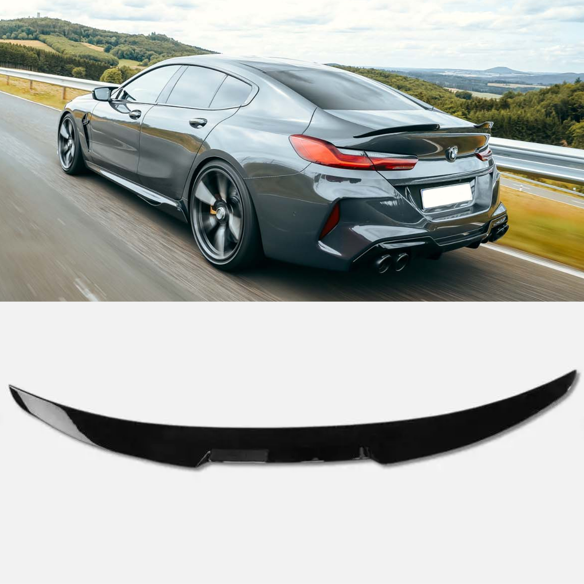  Rear Boot Lip Bodykit Spoiler 18+