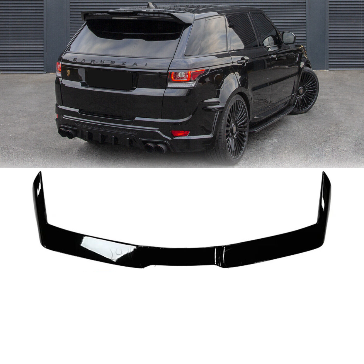 Land Rover Range Rover Sport L494 Rear Top Roof Spoiler Gloss Black (2013-2017)