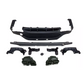 Mercedes GLC C253 Coupe (2016+) AMG GLC63 Conversion Rear Diffuser & Black Pipes