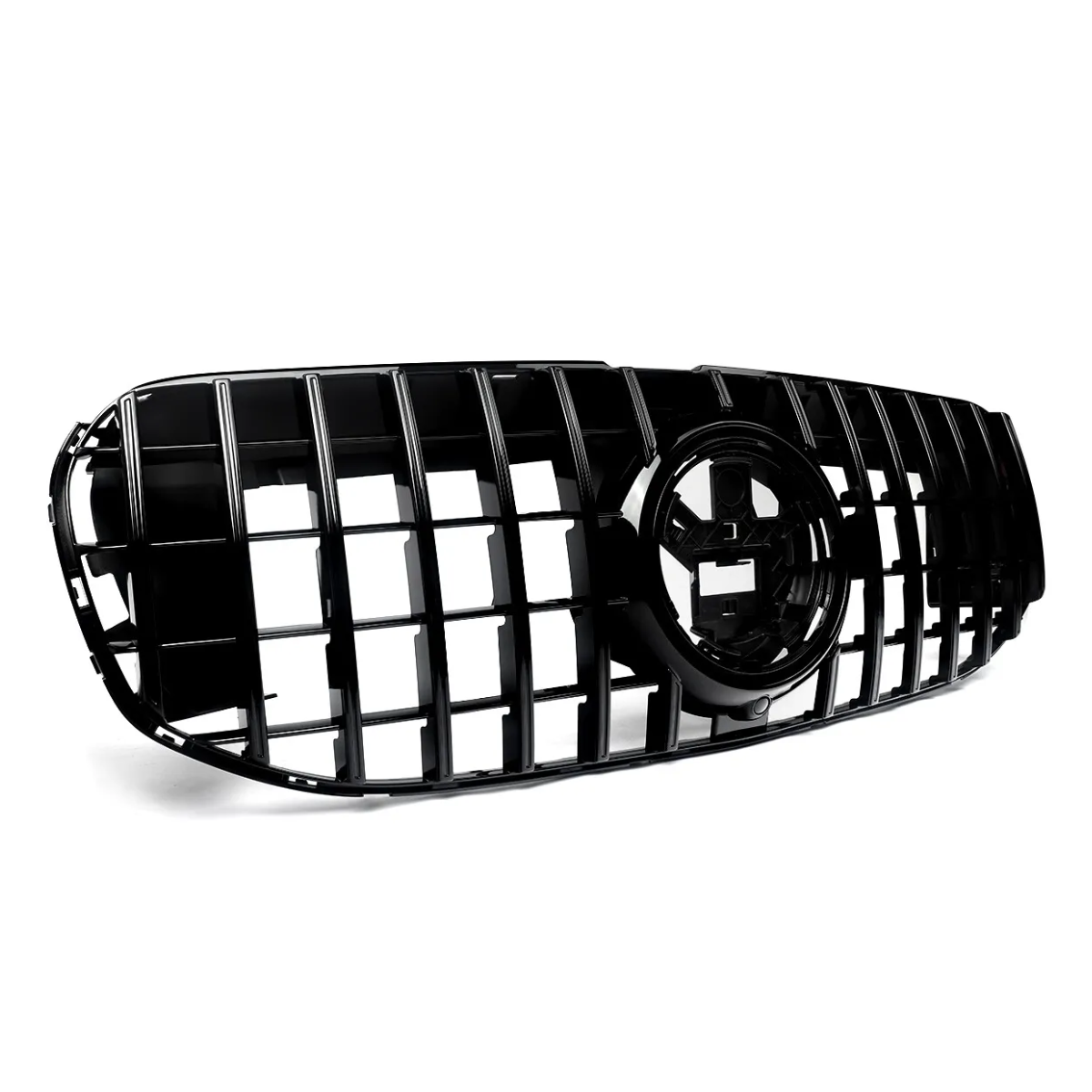 Panamericana GT-R Style Glossy Front Bumper Grille for Mercedes GLS X167 (2020-2023)