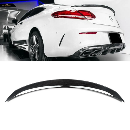  Gloss Carbon Effect Rear Boot Spoiler 2016-2020