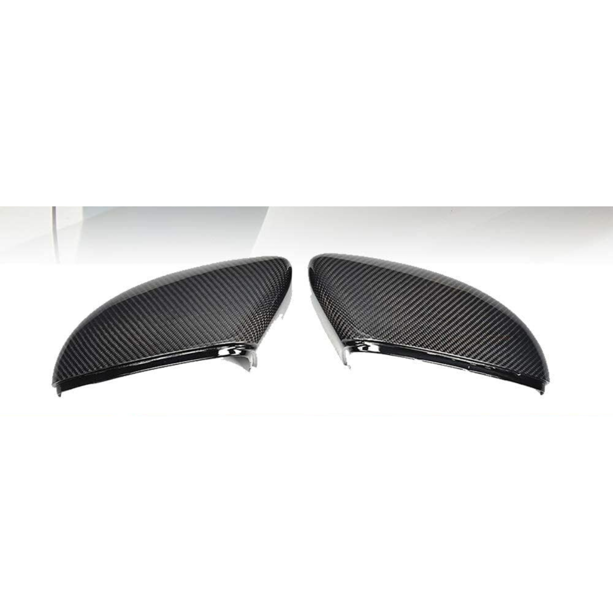 Carbon Fiber Effect Wing Mirror Cover Caps for VW Scirocco OEM Fit Replacement