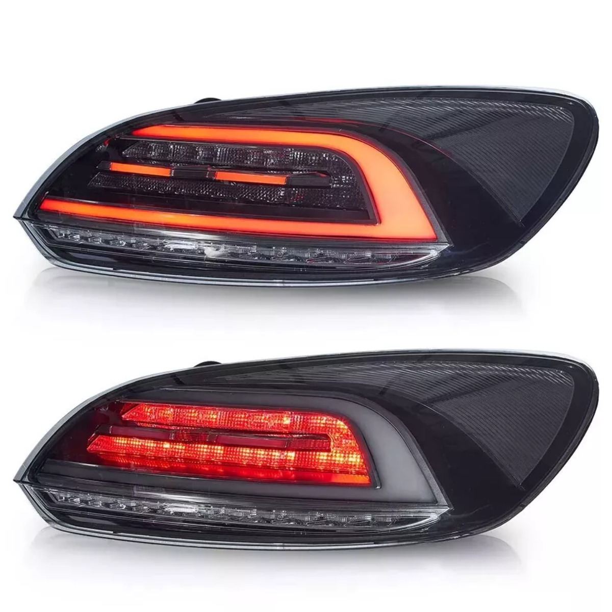  Smoked LED Tail Lights Lamp (2009-2014) Sequential