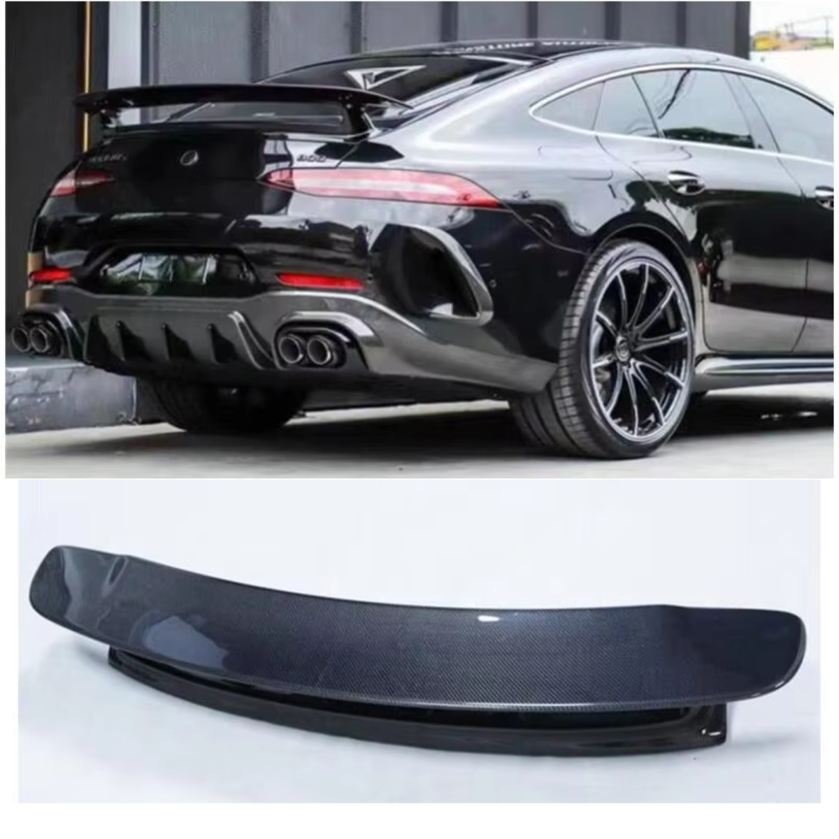 Rear Spoiler | Real Carbon Fiber