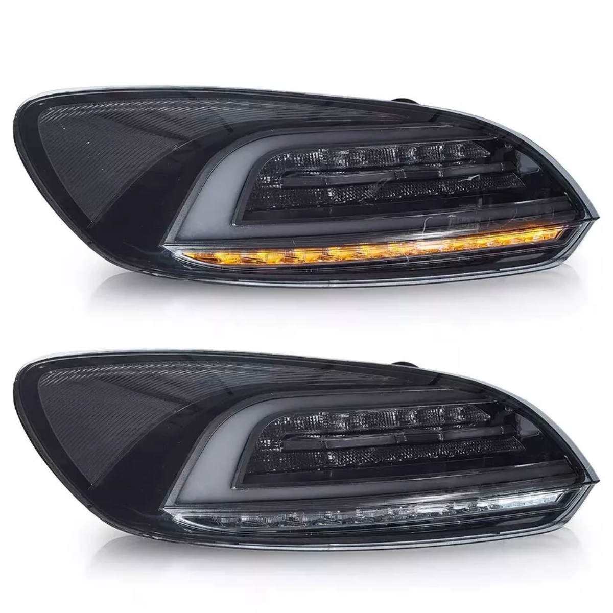  Smoked LED Tail Lights Lamp (2009-2014) Sequential