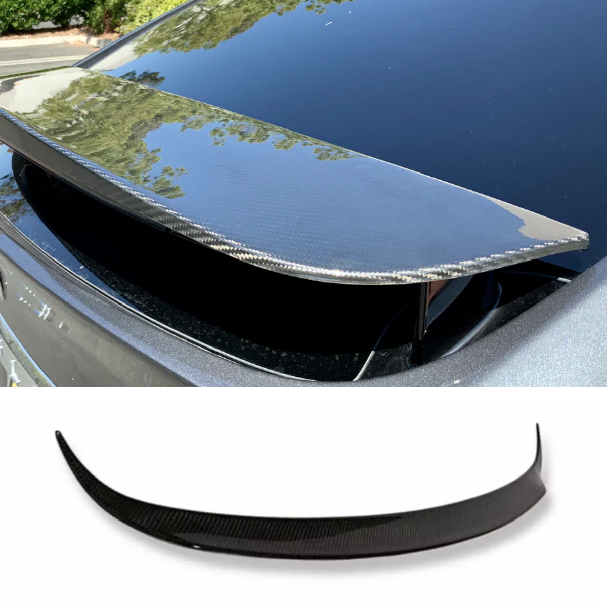 Carbon Fiber Rear Trunk Spoiler