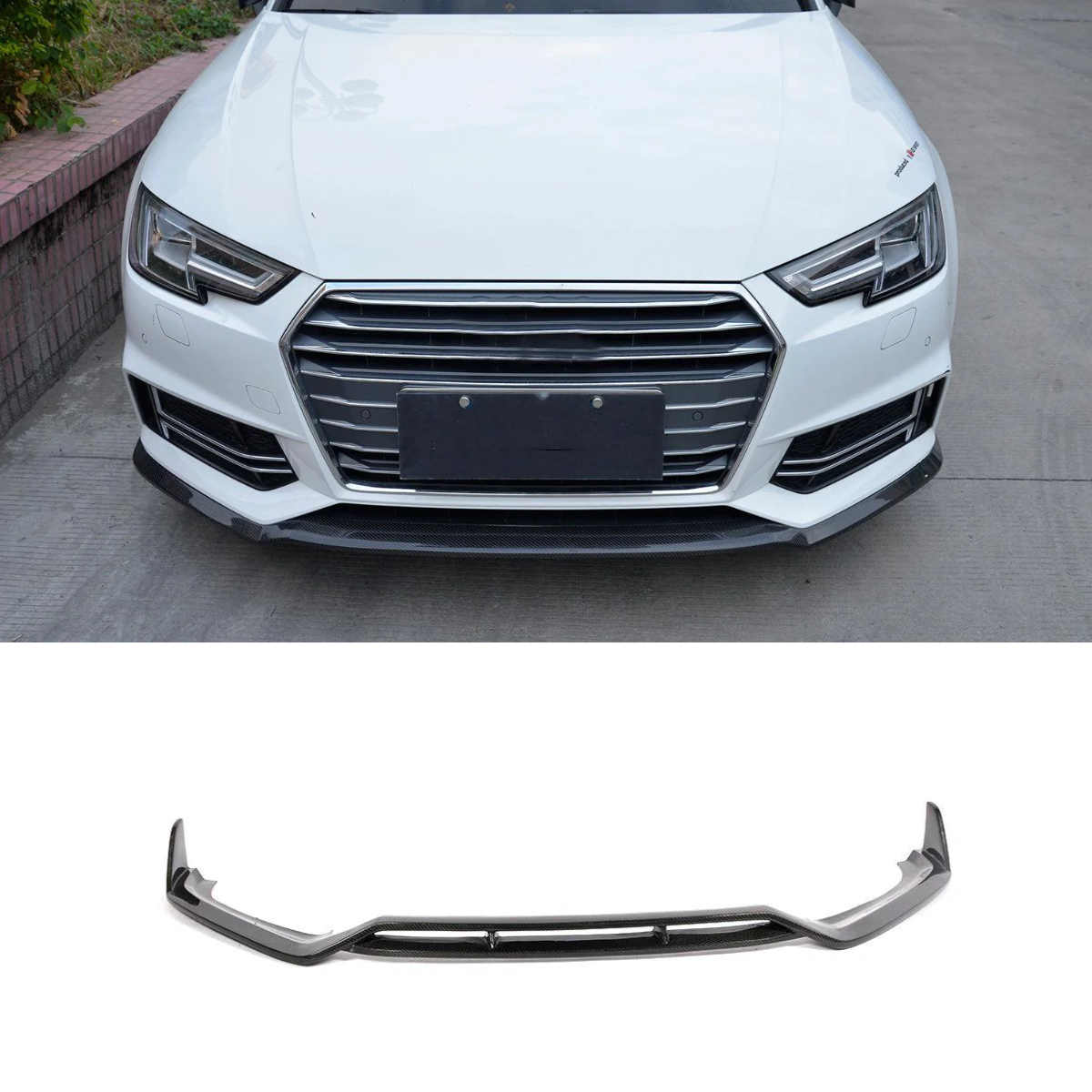  M Style Carbon Fiber Front Splitter (2016-2018)