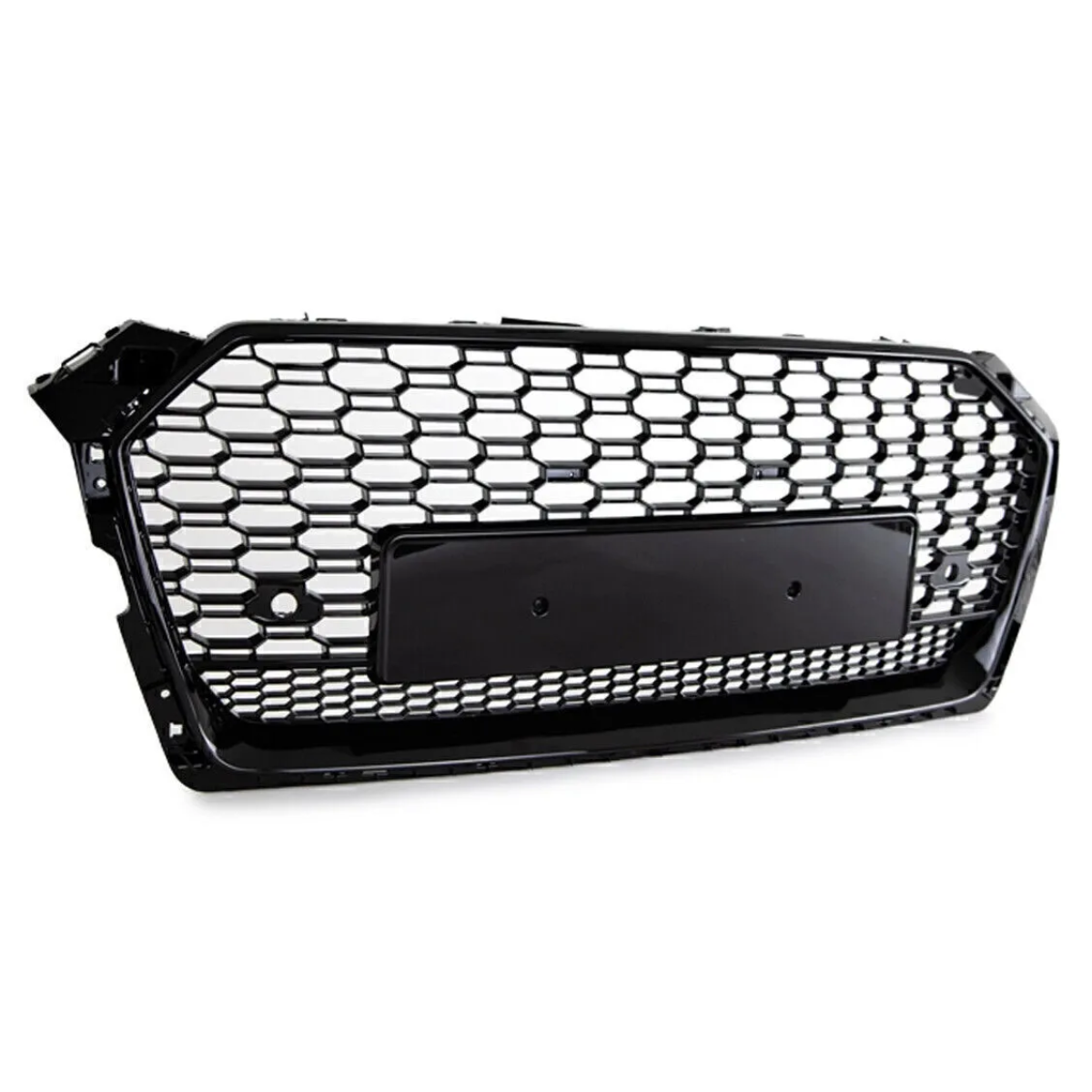 Audi A5 (F5) (2016-2020) RS-Style Honeycomb Radiator Grille - Gloss Black