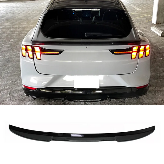 Trunk Wing Trim - V-Shape Gloss Rear Spoiler Boot Spoiler (2020+)