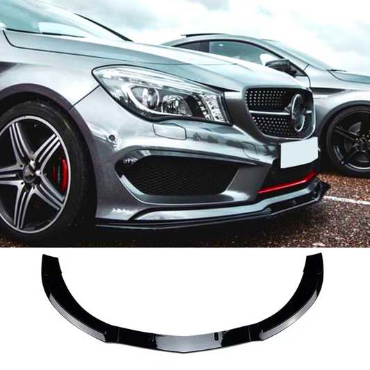 Mercedes CLA Class (W117/C117) with 'CLA45S AMG Style' Front Splitter Lip (2013-2018)