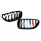 BMW 6 Series F12 F13 F06 M6 (2012-2018) Gloss Black M Color Front Kidney Grille