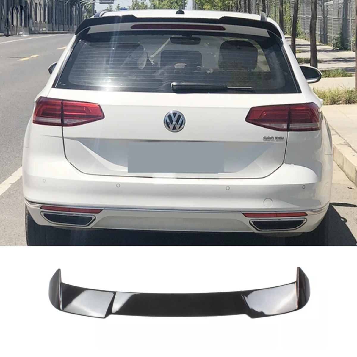 Rear Roof Spoiler for VW Passat Estate B7 2010-2014