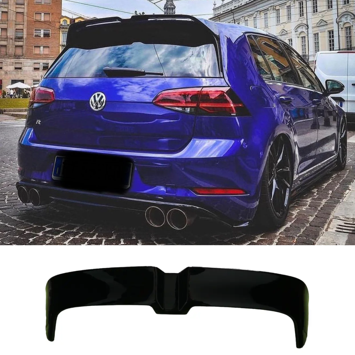 Gloss Black Oettinger Style Rear Boot Spoiler