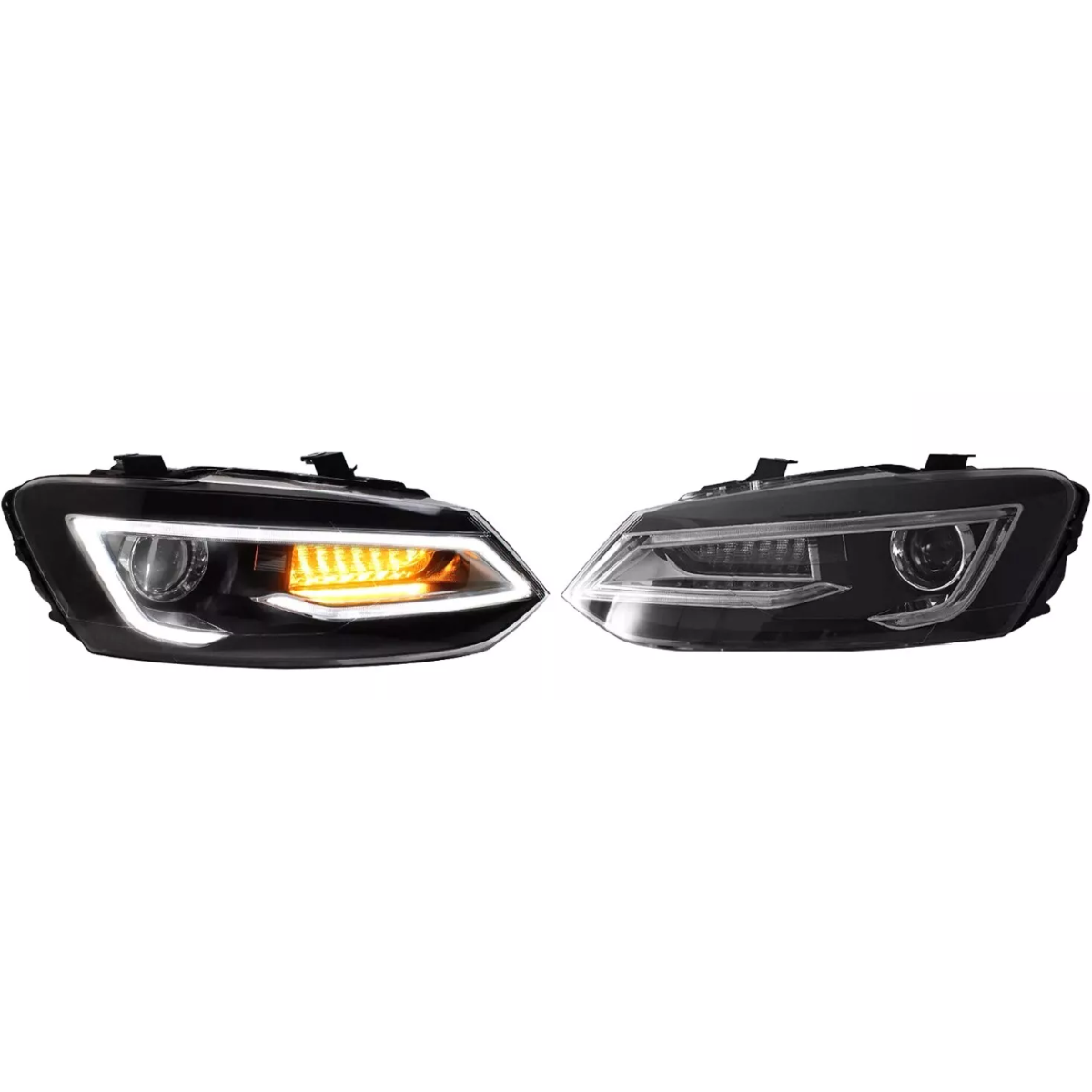 LED Headlights (2011-2017) - 2x Pair with Sequential