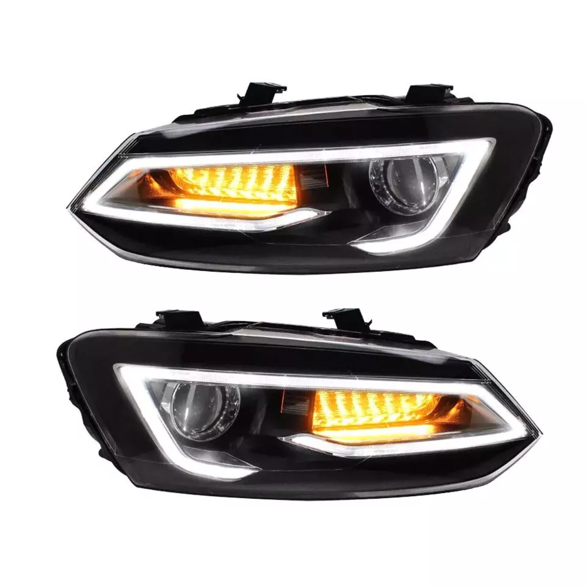 LED Headlights (2011-2017) - 2x Pair with Sequential