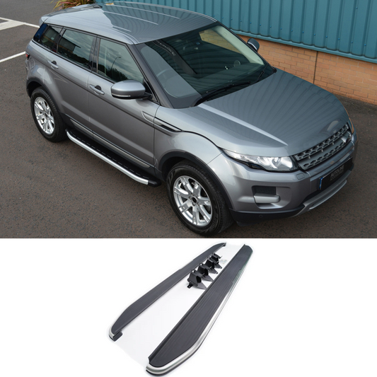 Range Rover Evoque Dynamic Aluminium Side Steps Running Boards OE Style