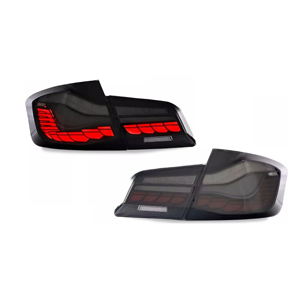 Smoked Tail Brake Lamps - 2x GTS Rear Lights (2010-2017)