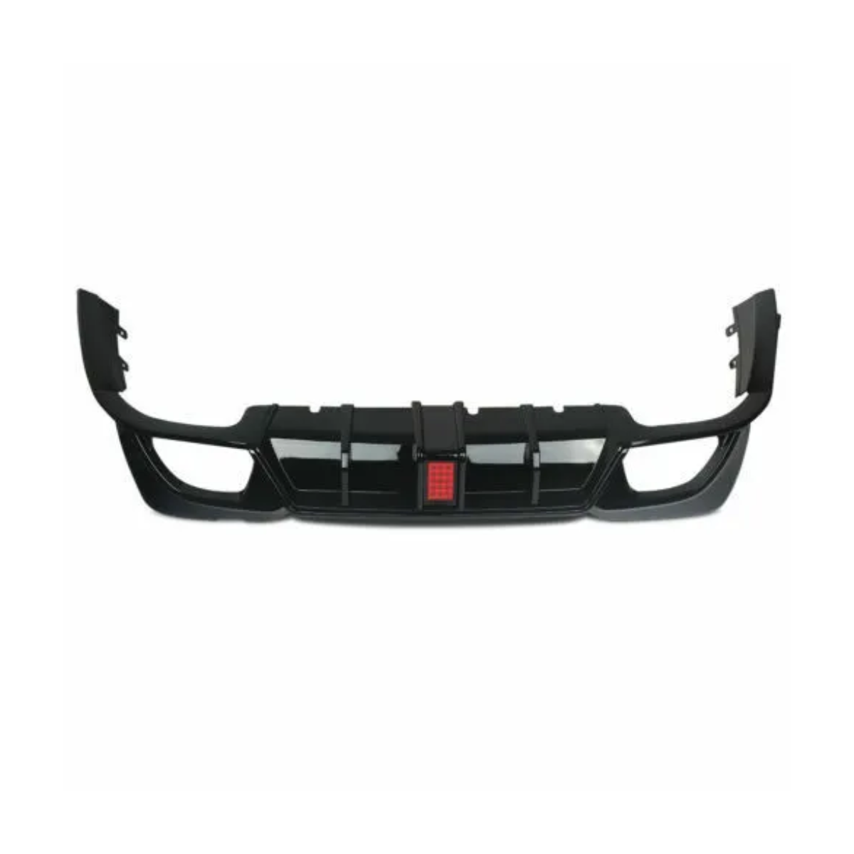 M Performance Sport Gloss Black Rear Diffuser with Light