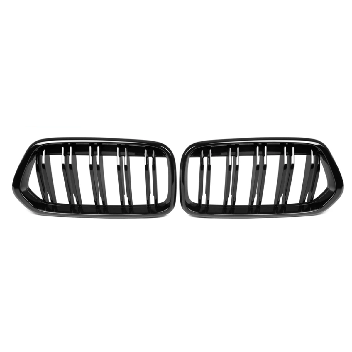 Gloss Black M Performance Front Radiator Kidney Grilles for BMW X2 F39 2018-2023