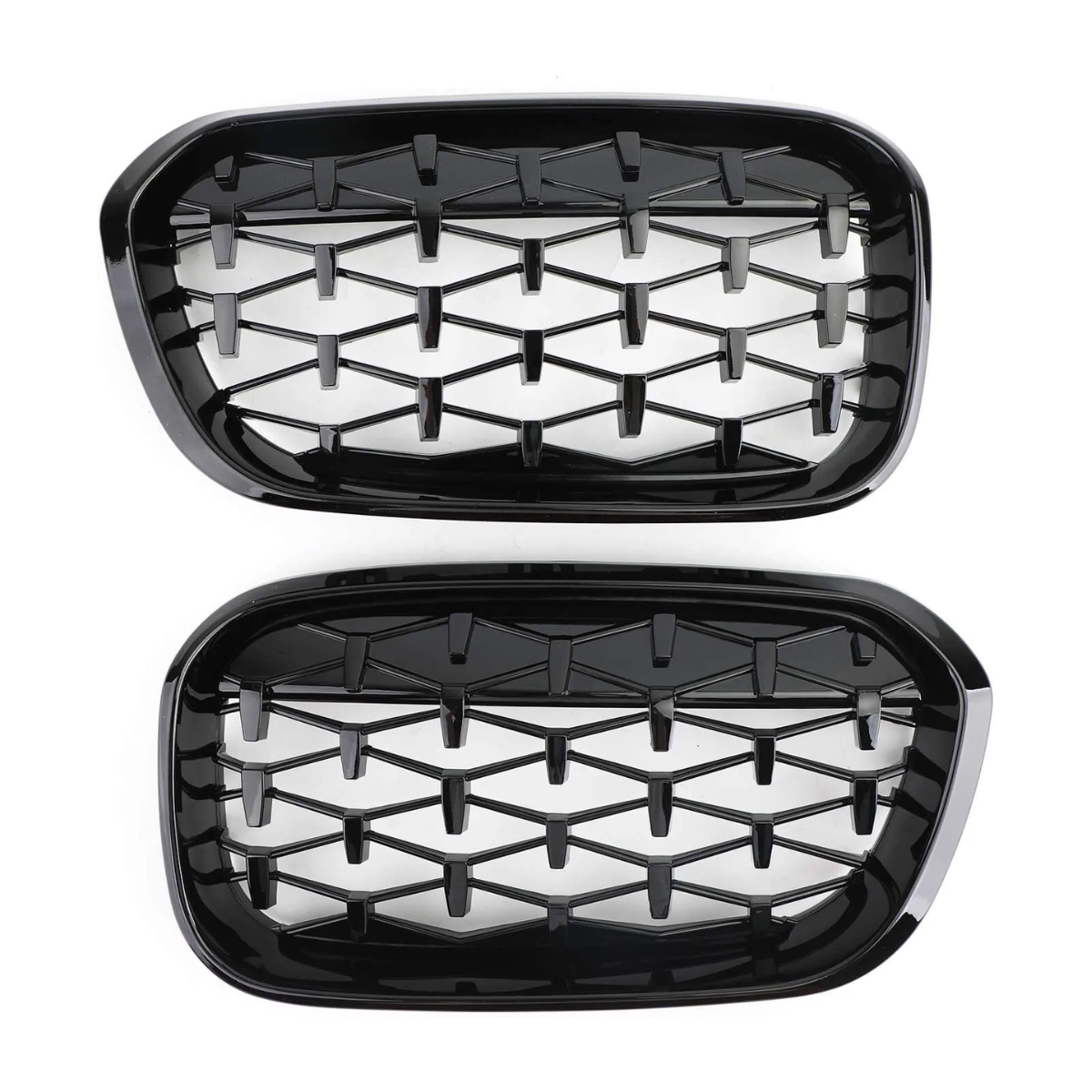 BMW F20/F21 1 Series (2015-2019) Facelift Diamond Black Front Kidney Grille Grill