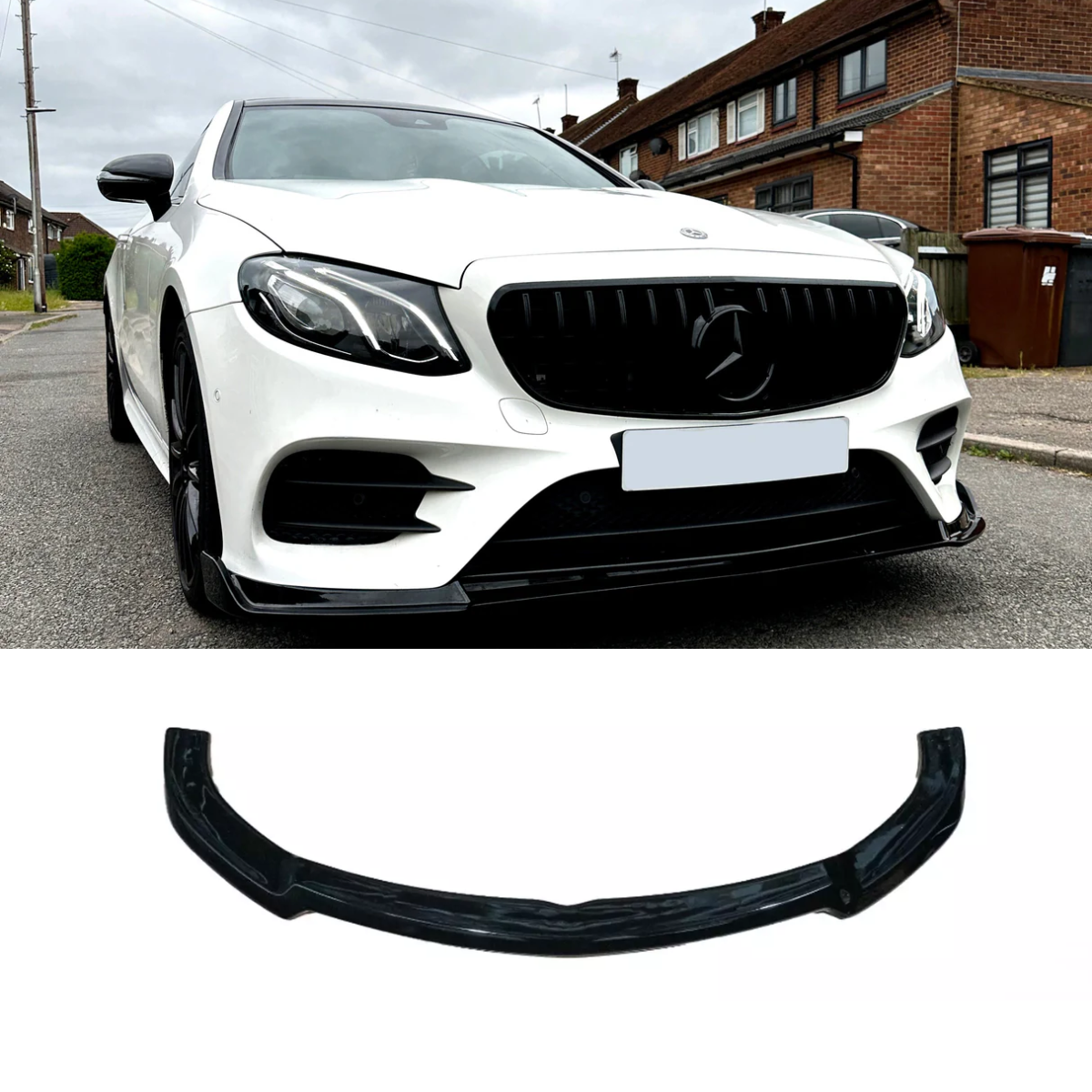 Gloss Black Front Splitter