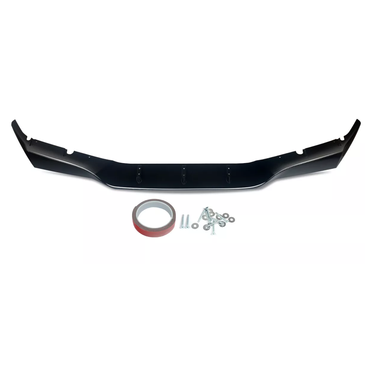 RKP Style Gloss Black Front Bumper Splitter Spoiler Lip