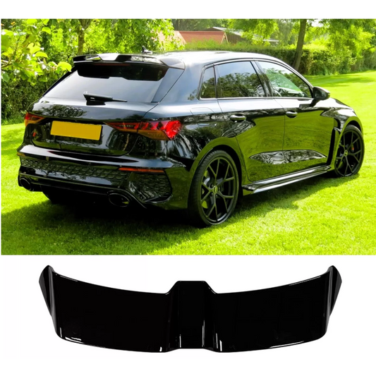 Audi A3 8Y Sportback Gloss Black Rear Boot roof Spoiler (2020+)