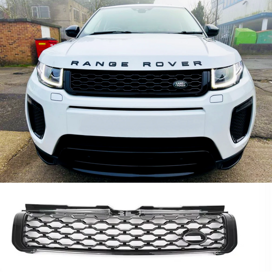 Range Rover Evoque Dynamic Style Front Grille Upgrade Gloss Black