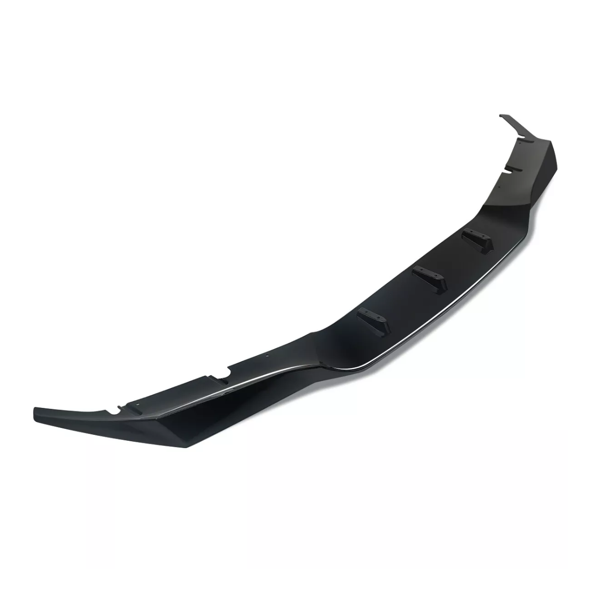 RKP Style Gloss Black Front Bumper Splitter Spoiler Lip