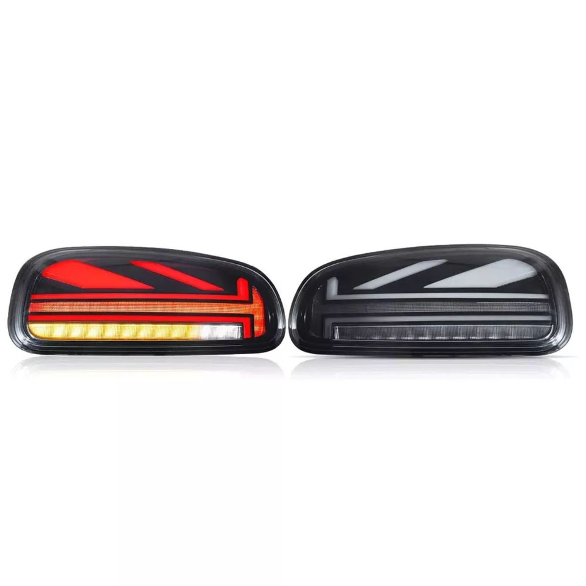 Smoked LED Tail Lights Lamp Assembly