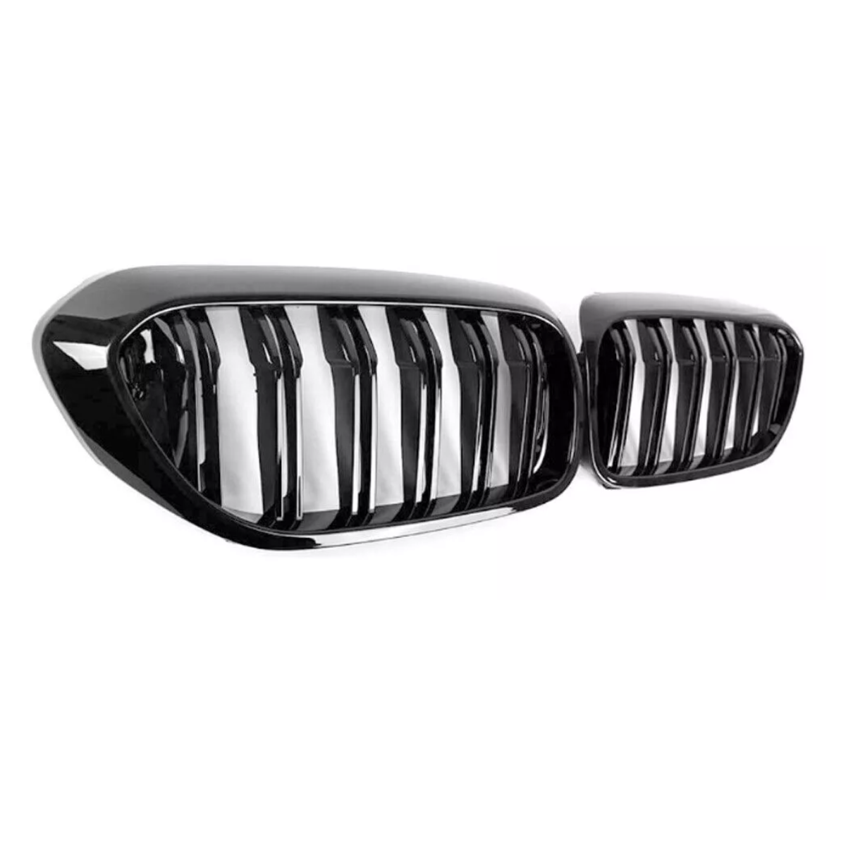 Gloss Black Front Kidney Grille