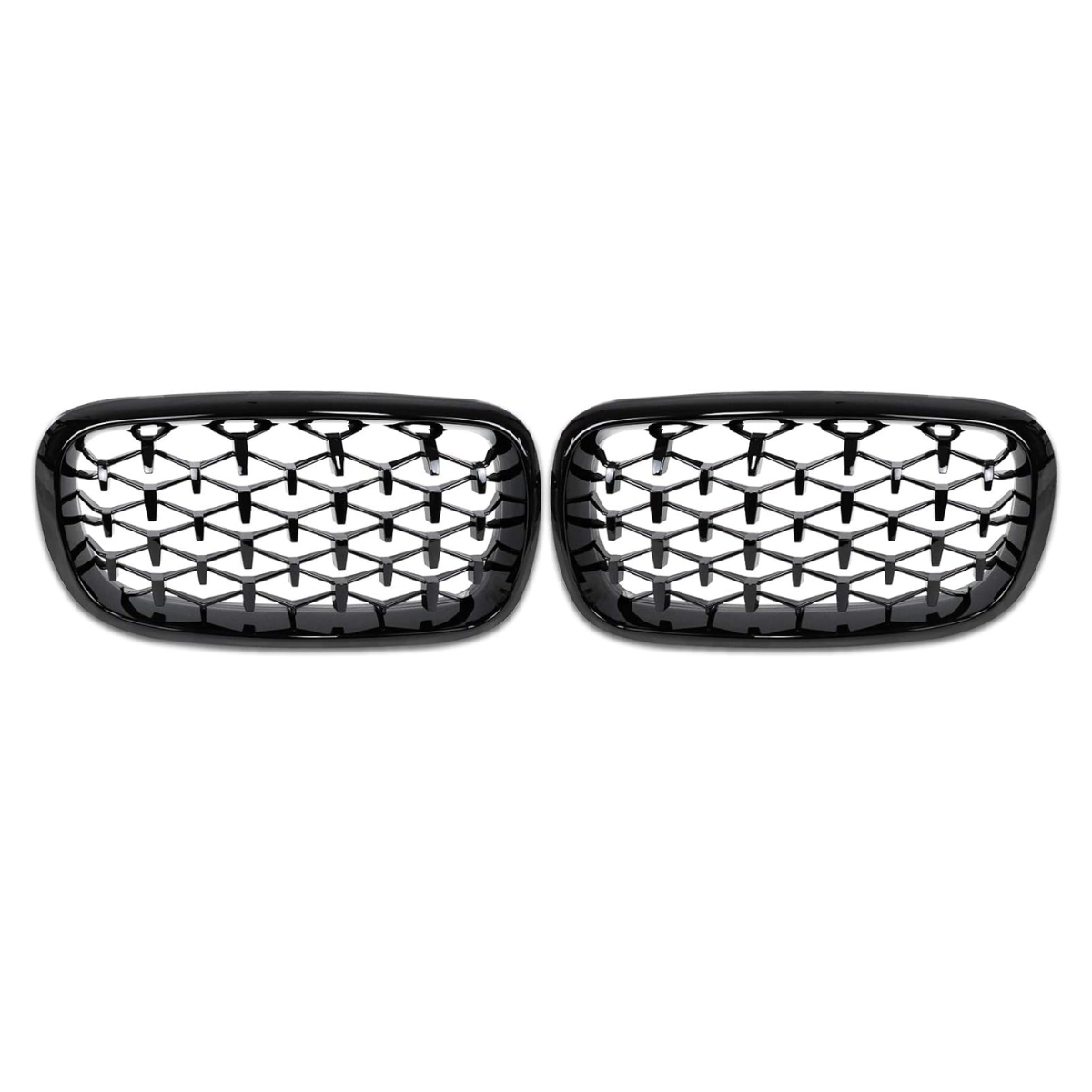 BMW X5 (F15) / X6 (F16, F86) (2014+) Diamond Gloss Black Kidney Grille Grill