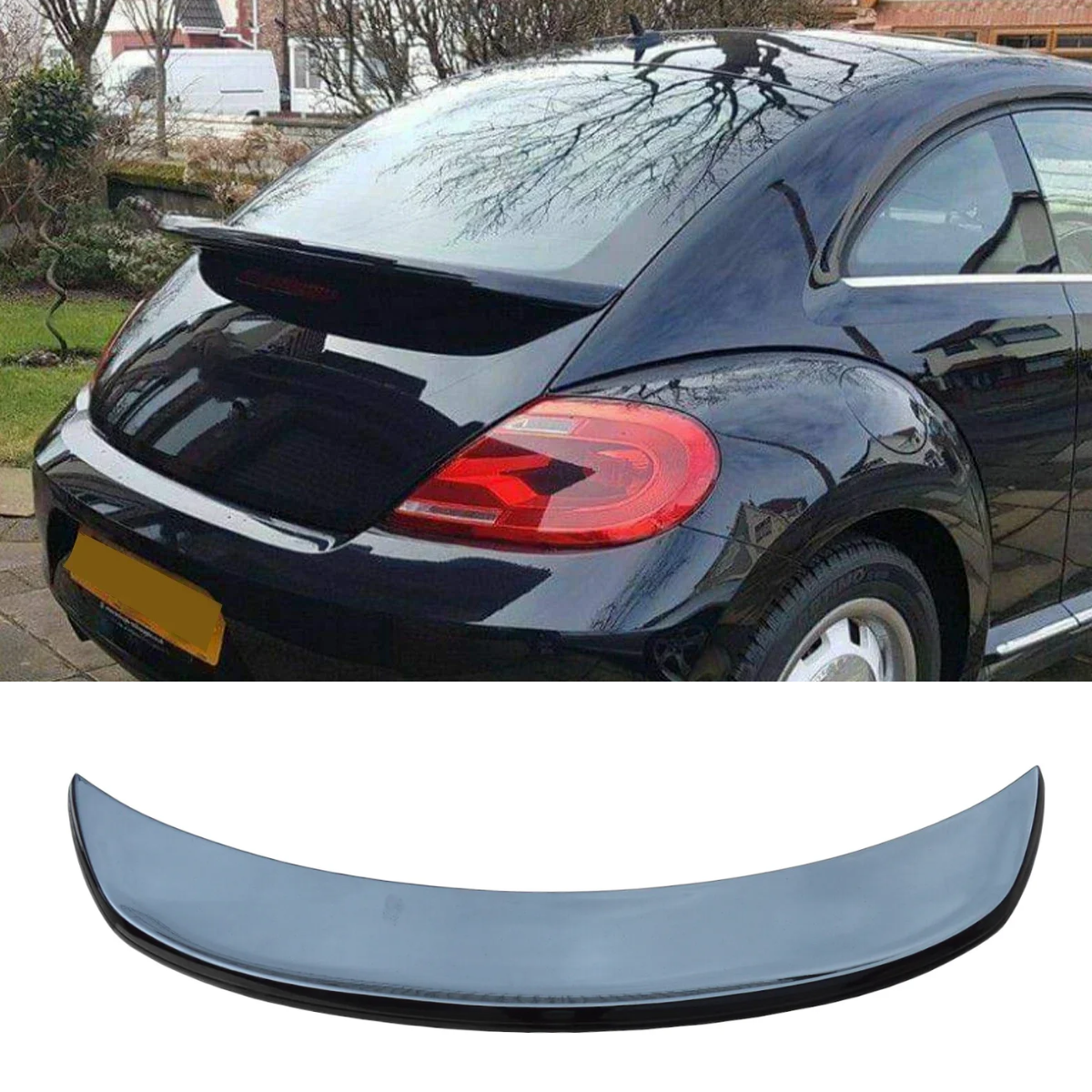 Gloss Black OEM Fit Rear Boot Trunk Lid Spoiler 