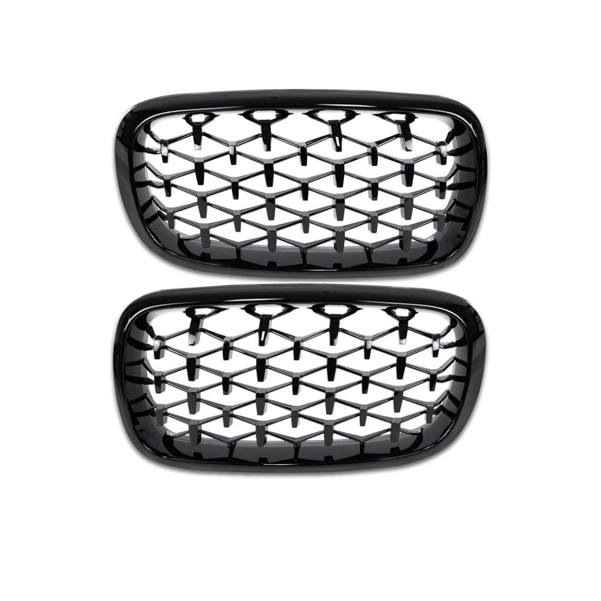 BMW X5 (F15) / X6 (F16, F86) (2014+) Diamond Gloss Black Kidney Grille Grill