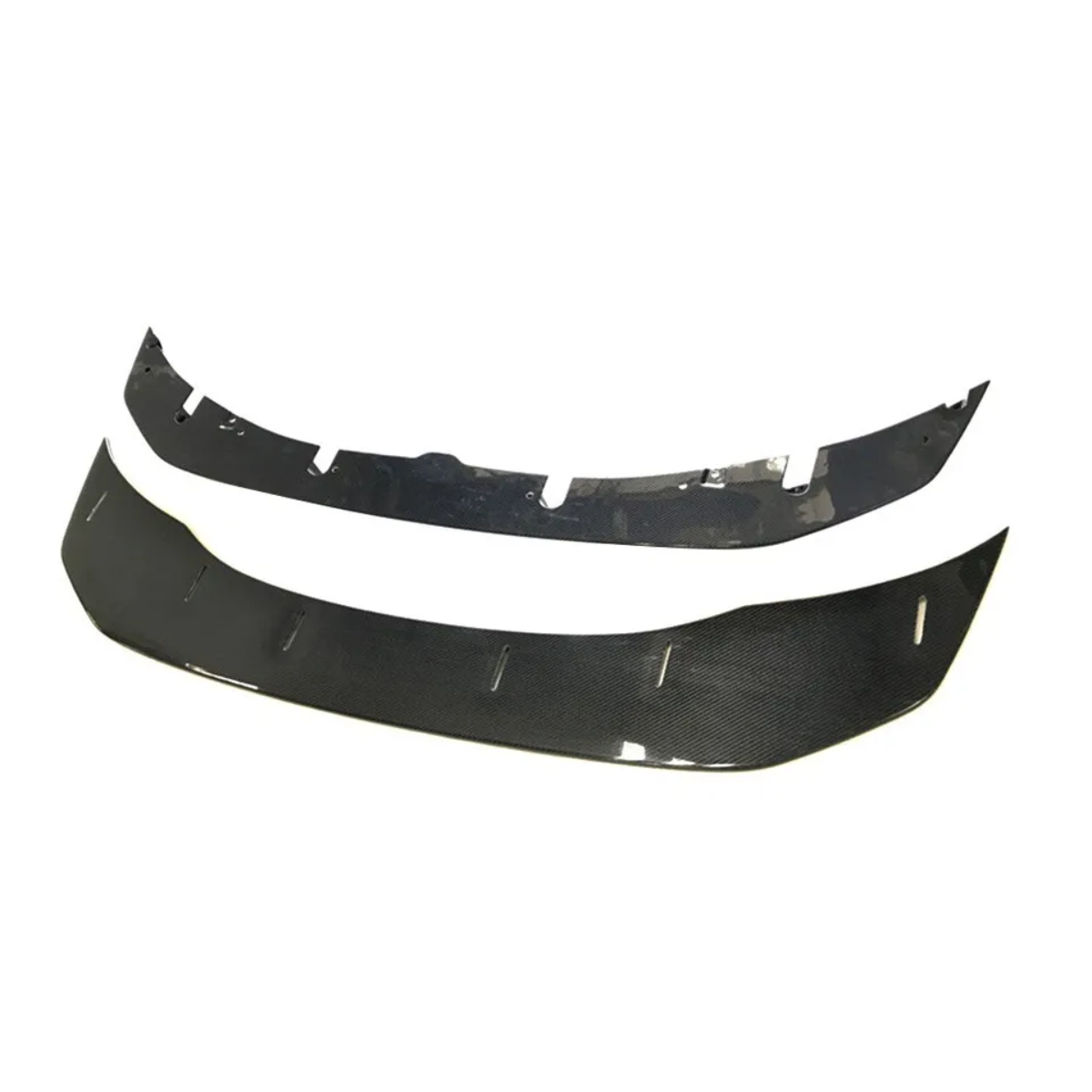 GTS Style 2-Piece Front Splitter Lip - Carbon Fiber F80 F82 F83 F87