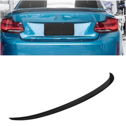  Gloss Black Rear Trunk Boot Spoiler Lip (2014-2019)