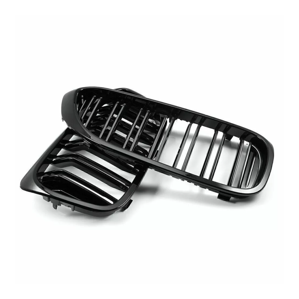 Gloss Black Front Kidney Grille