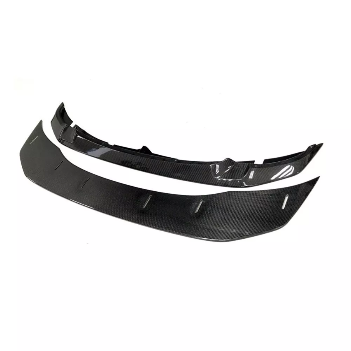 GTS Style 2-Piece Front Splitter Lip - Carbon Fiber F80 F82 F83 F87